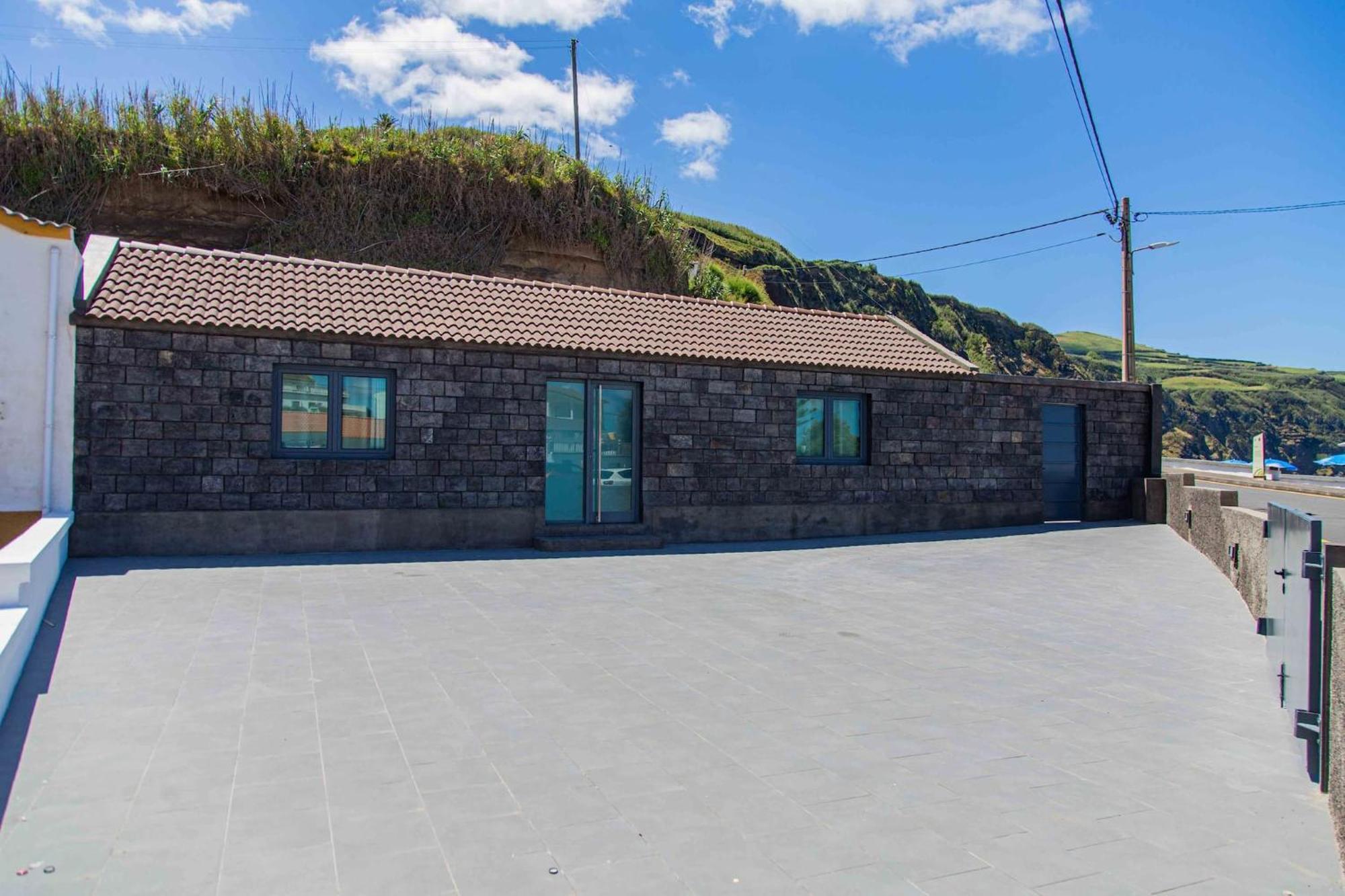 Mosteiros Beach House Bagian luar foto