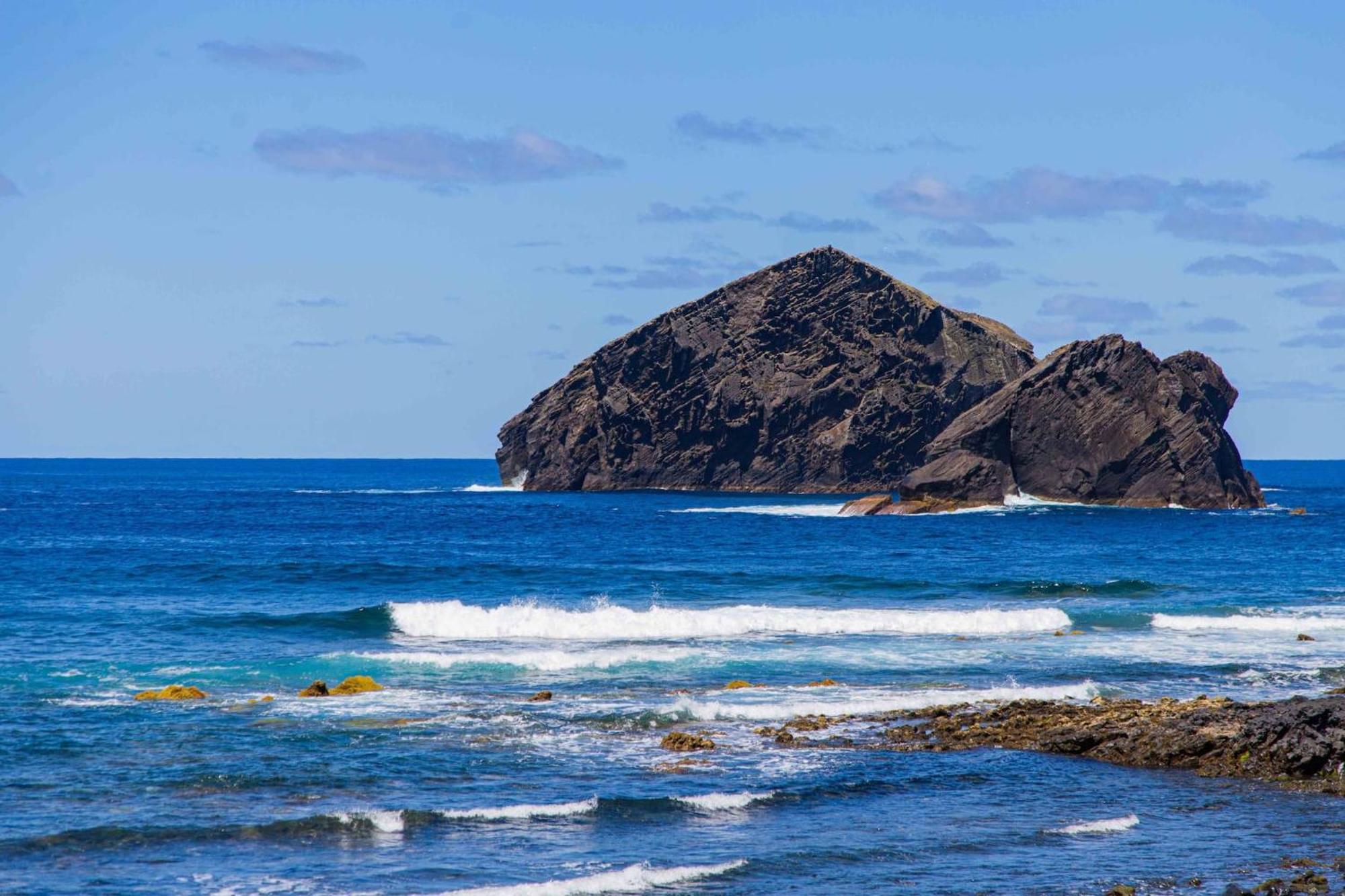 Mosteiros Beach House Bagian luar foto
